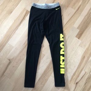 Nike womens Dri Fit leggings